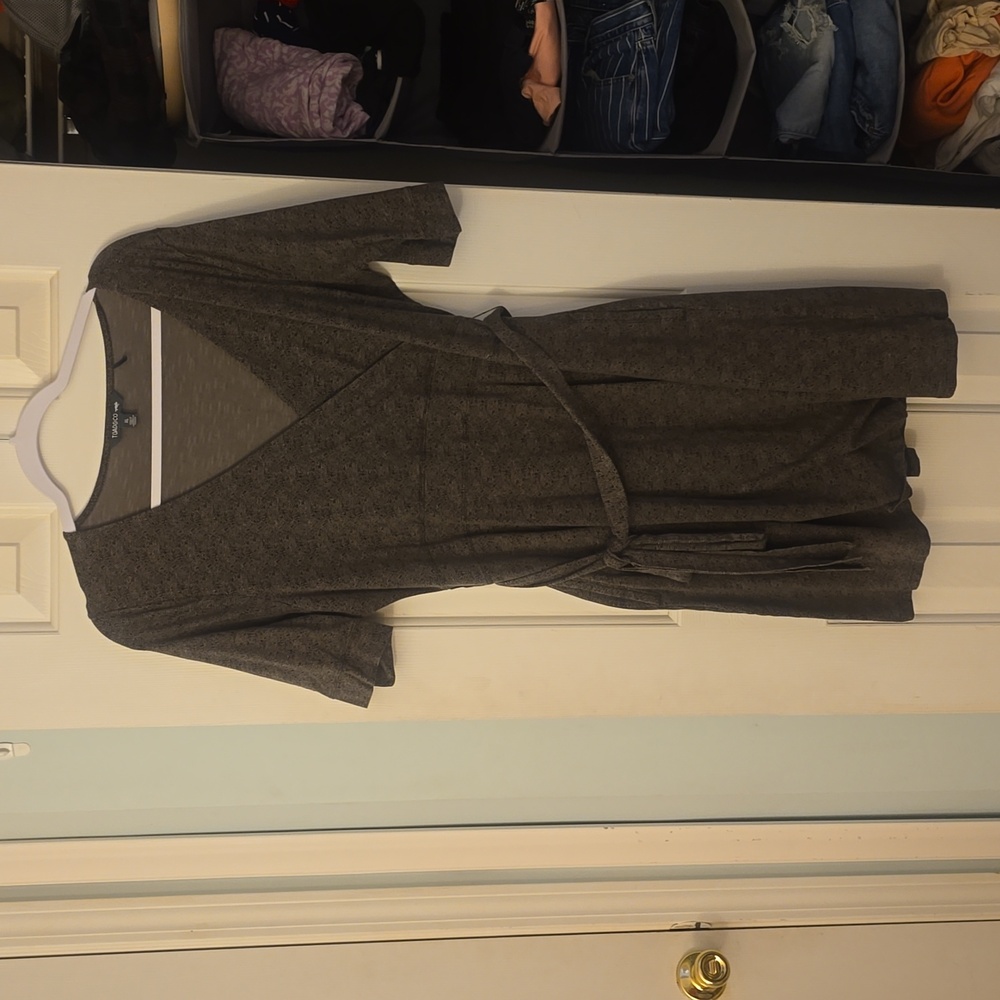 Toad & Co Cue Wrap Cafe Dress Size XL
